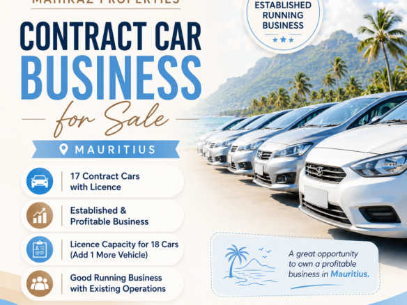 Established Contract Car Business for Sale in Mauritius