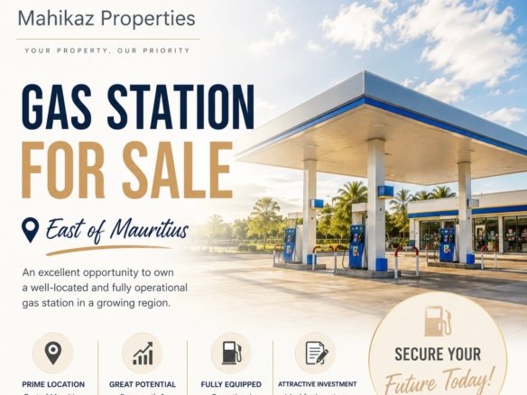 Established Gas Station Business for Sale – East of Mauritius