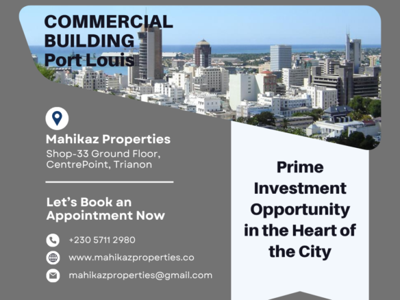Commercial Building for Sale in Port Louis, Mauritius