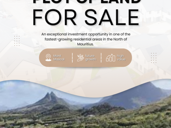 Prime Residential Land for Sale in Mont Mascal, North of Mauritius