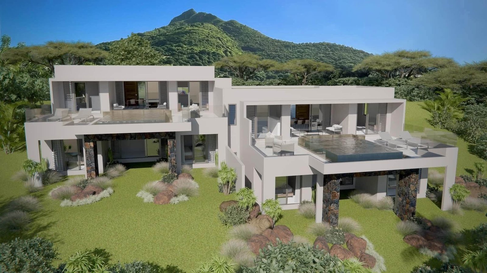 Prestigious Sea & Mountain View Land For Sale | Domaine Palmyre, Petite Rivière Noire