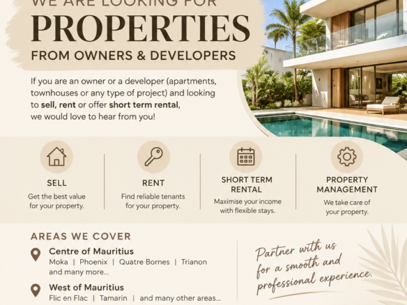 Property Owners & Developers — We Are Looking For You!
