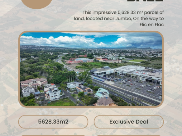 Prime Commercial & Residential Land For Sale | Near Jumbo, Way Flic en Flac